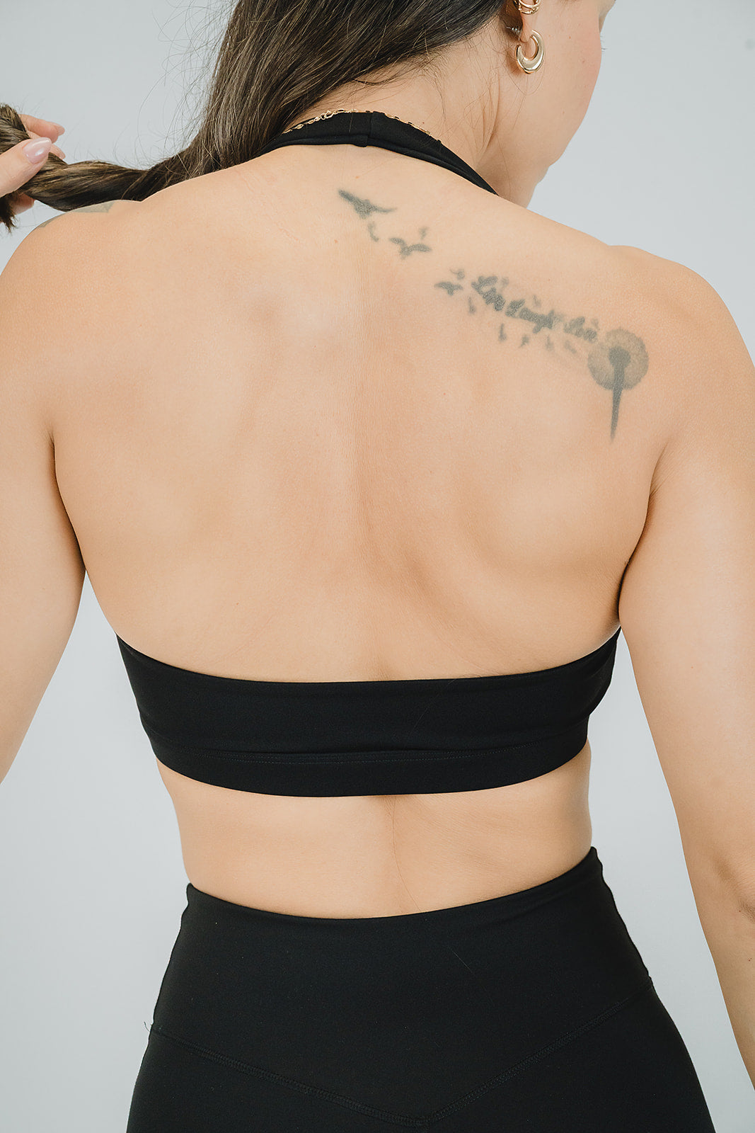 Top halter black