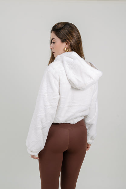 Chaqueta Reversible Cream