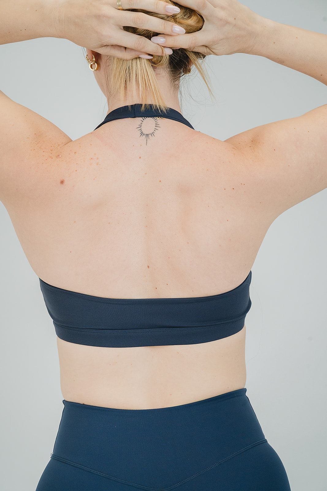 Top Halter Dark Blue