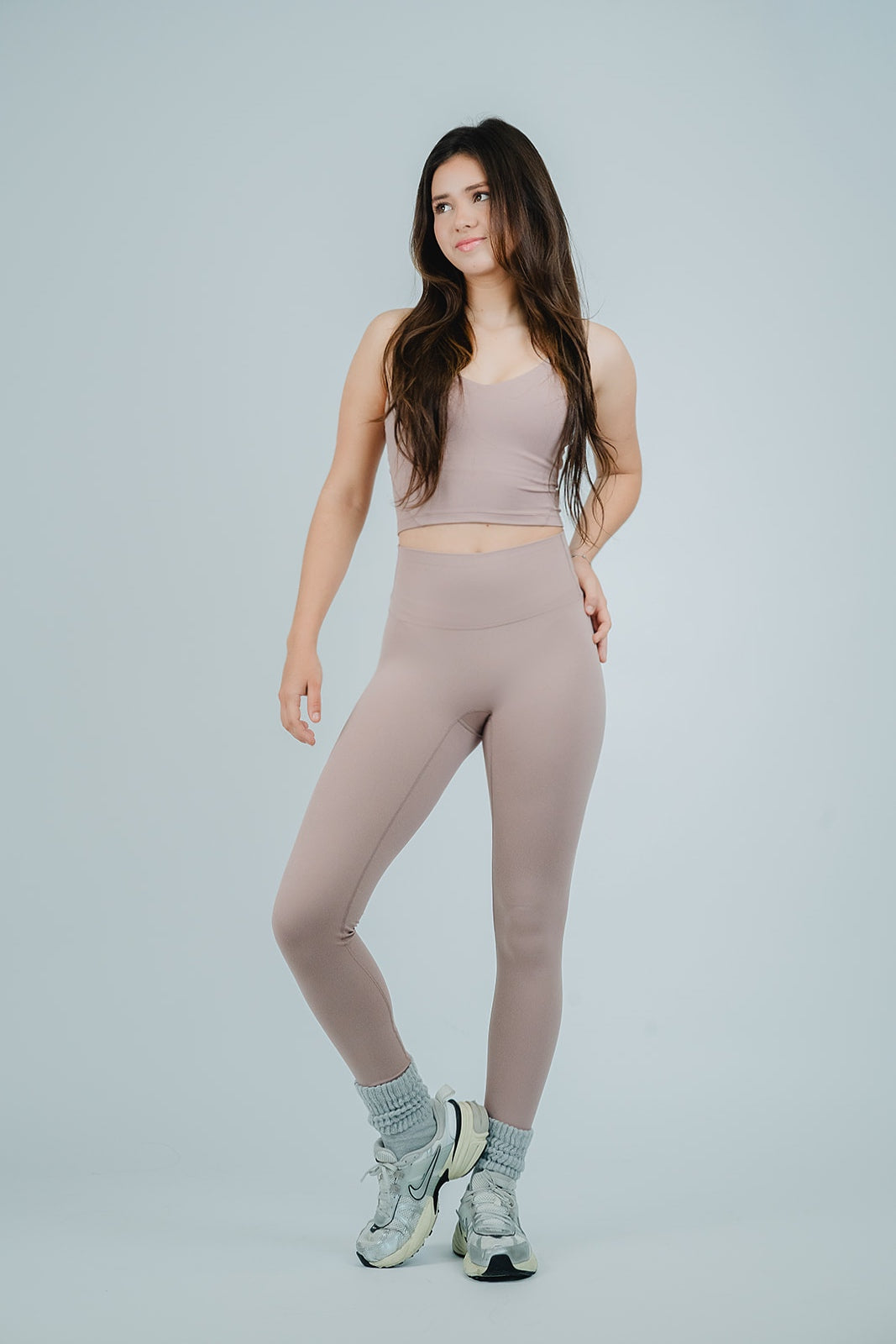 Leggin buttery soft pink powder