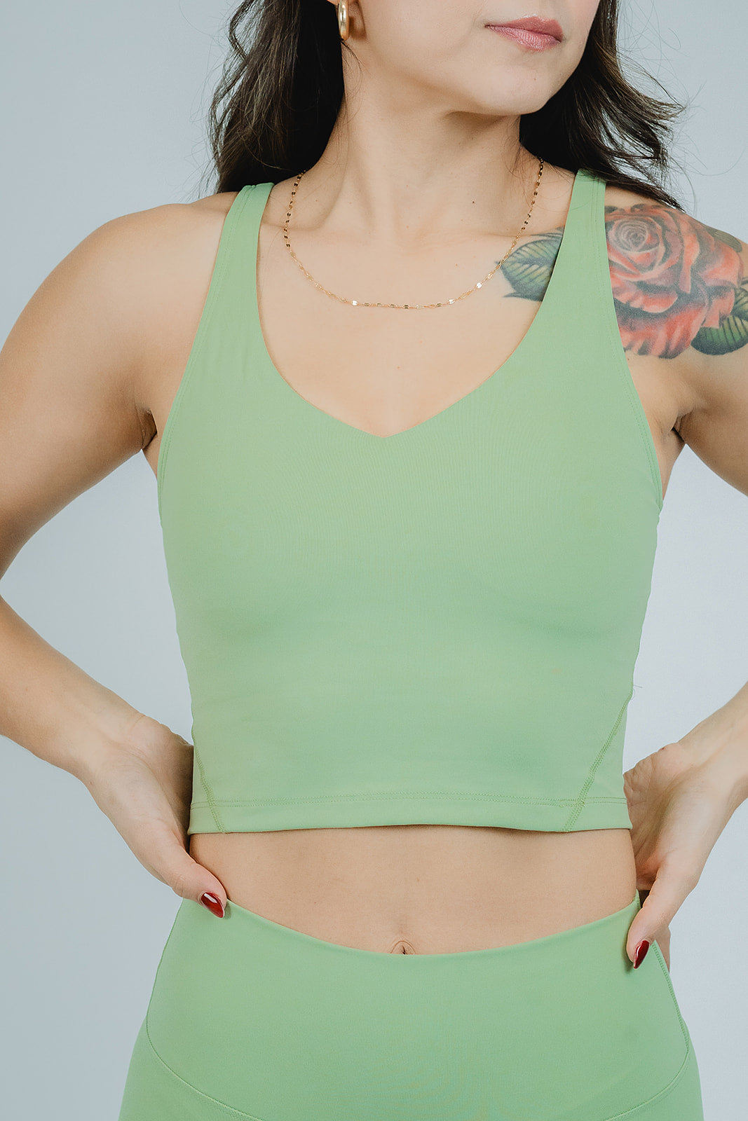 Tank buttery soft light green