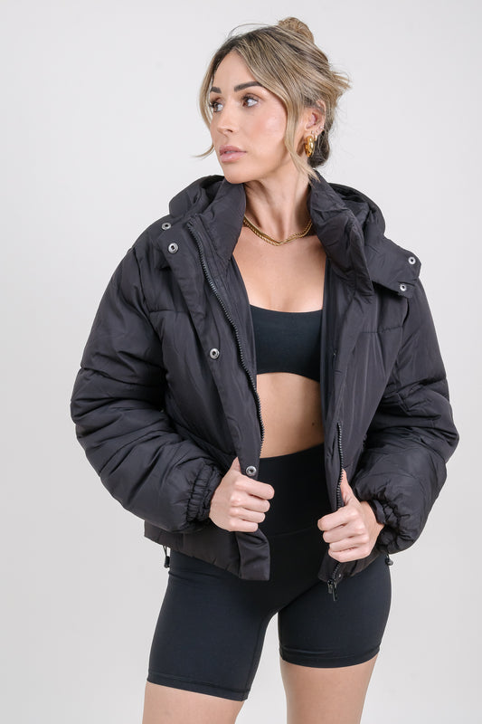 Chaqueta Puff Black