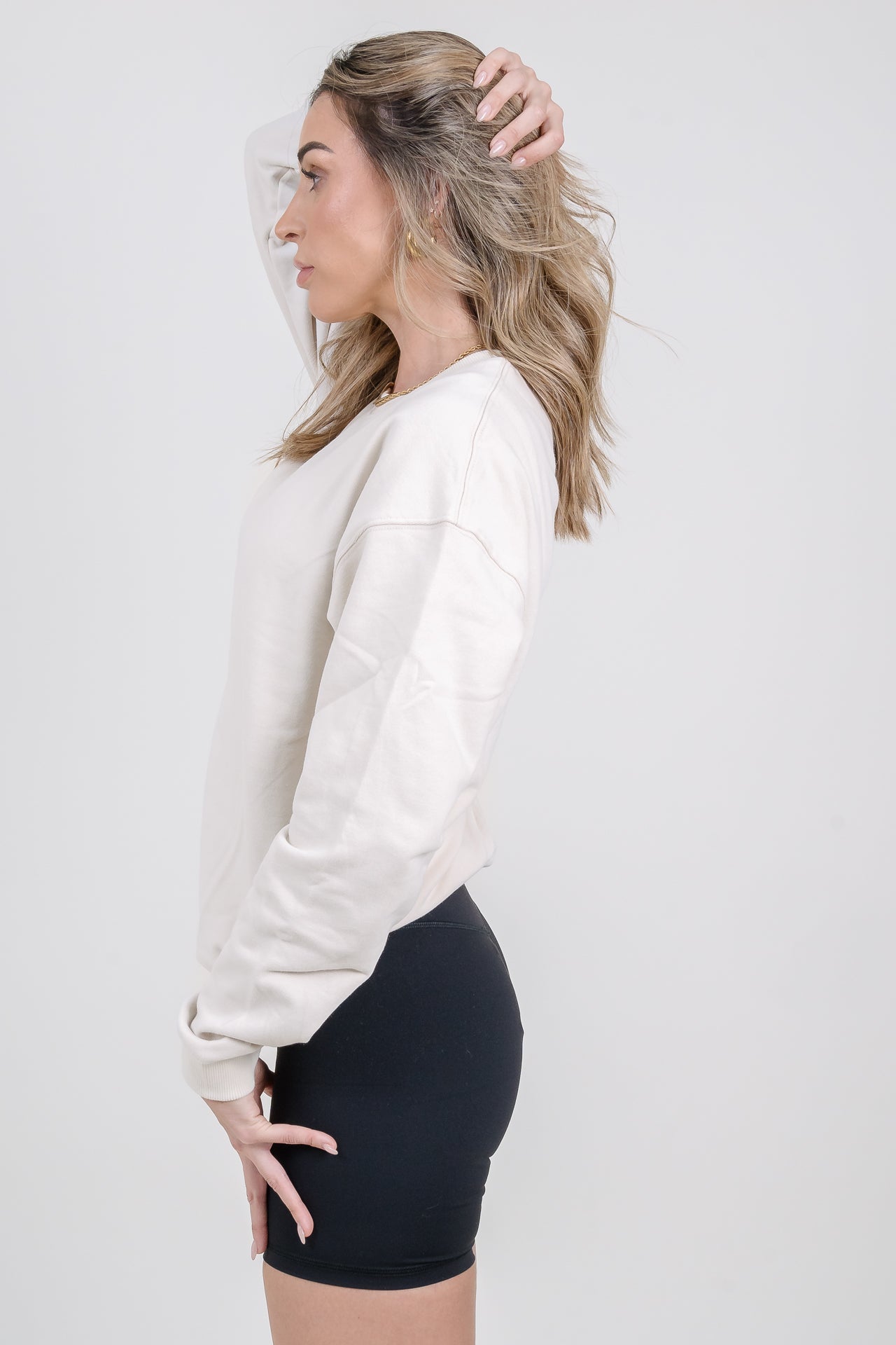 Sudadera BodyGo Cream