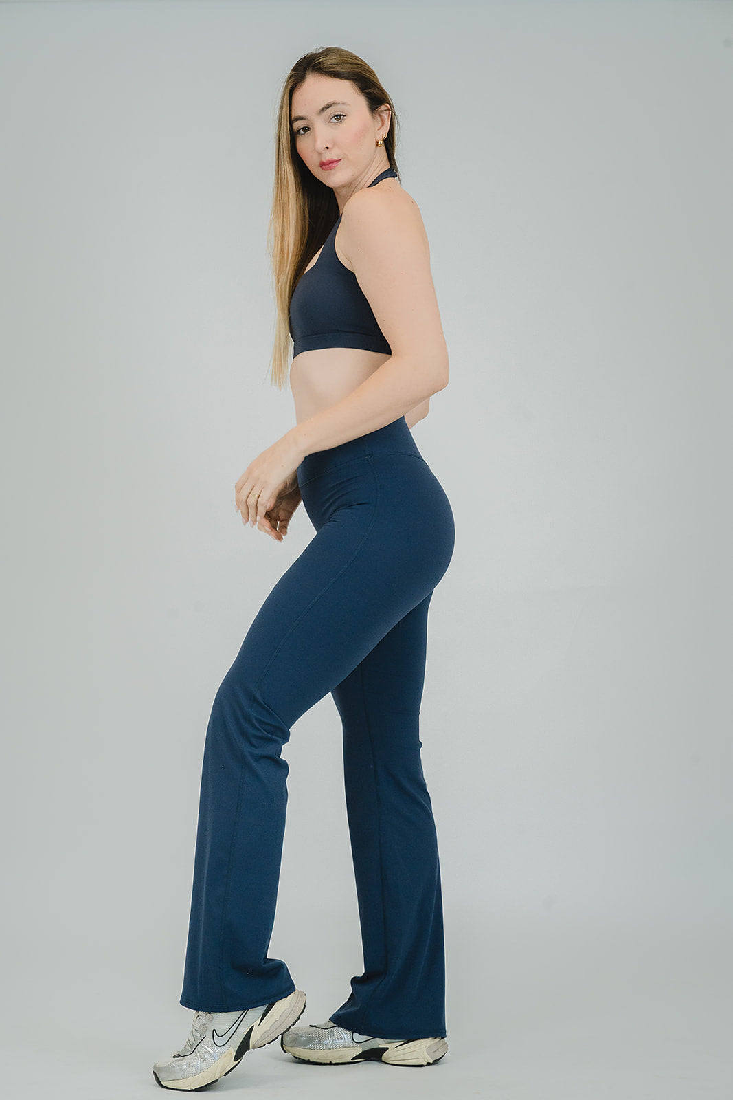 Leggin acampanado dark blue