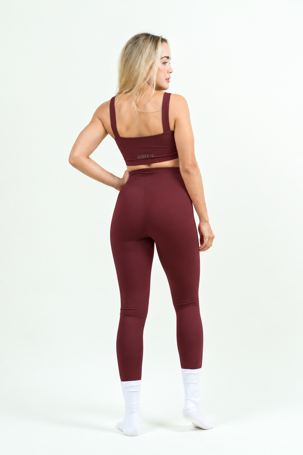Leggin Zipper Brown