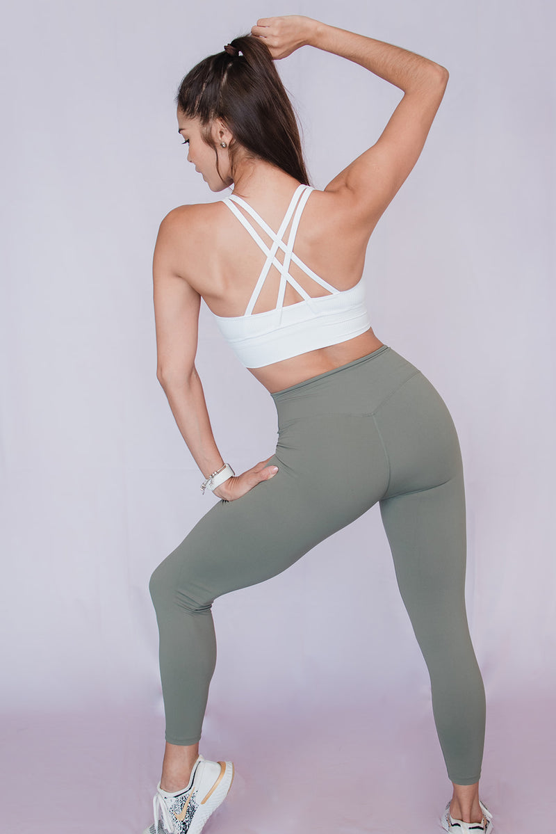 BUTTERY ARMY LEGGINGS – Roberta Active